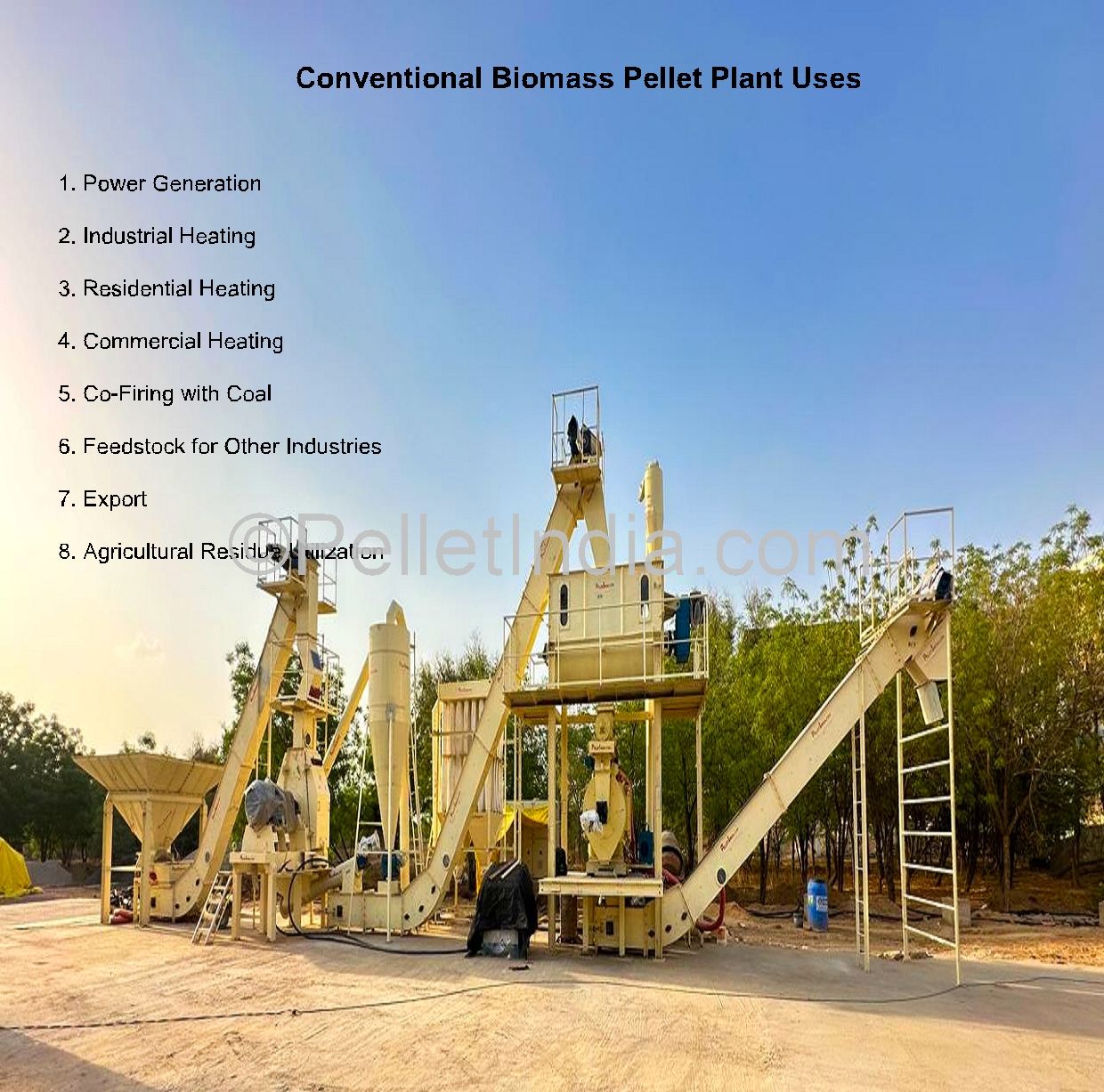 Wood Biomass Pellet Plant with Multiple Units - 6